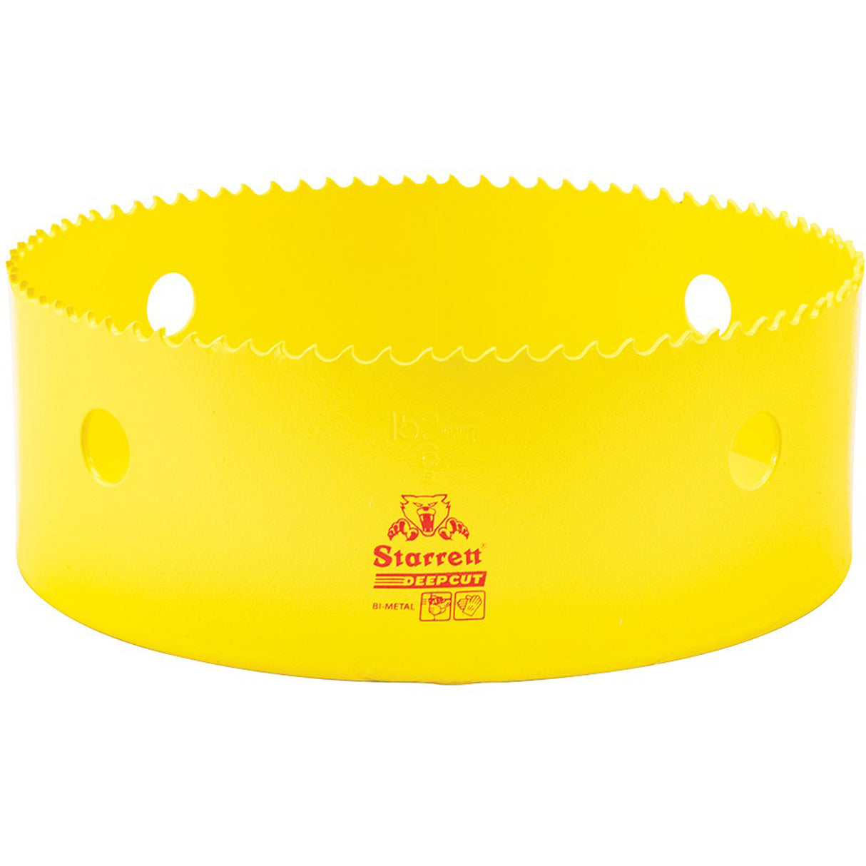 Bi-Metal Holesaw - 6", 6", 2" Depth of Cut, Bi-Metal