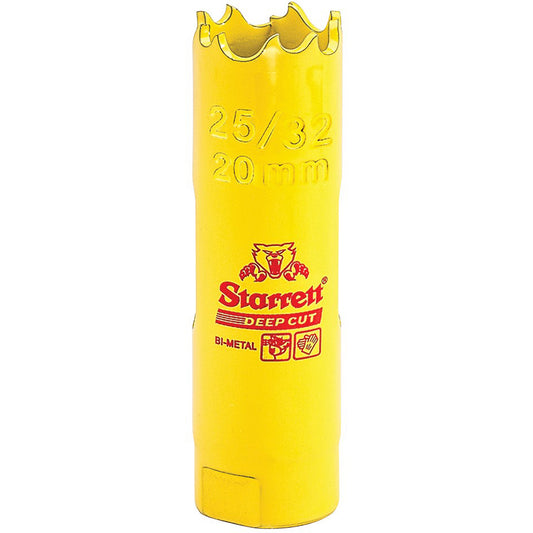 Bi-Metal Holesaw - 25/32", 25/32", 2" Depth of Cut, Bi-Metal
