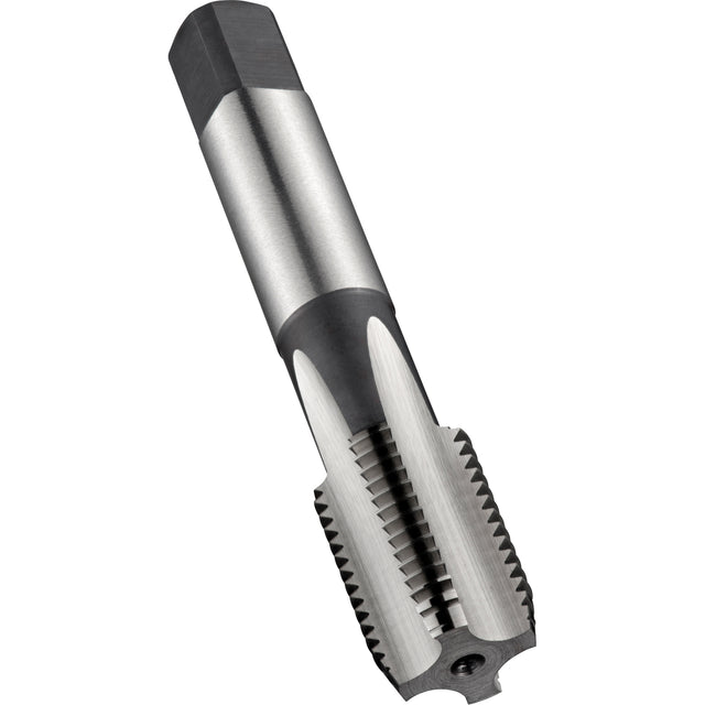 Medium Hook Pipe Tap, 3/8"-19, 4 Flutes, 3" L, High Speed Steel