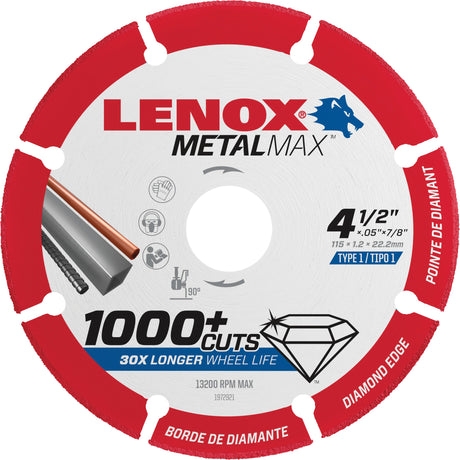Metalmax™ Circular Saw Blades, 4-1/2", Metal/Non-Ferrous Use
