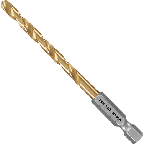 Impact Tough™ Drill Bit, High Speed Steel, 2-1/2" Flute, 135° Point