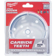 Hole Dozer™ Carbide Hole Saw, 4-1/2", 1-5/8" Depth of Cut, Carbide