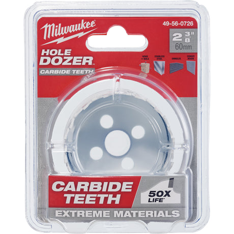 Hole Dozer™ Hole Saw, 2-3/8", 1-5/8" Depth of Cut, Carbide