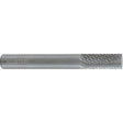 AllSteel™ Cylindrical Shape Carbide Burr, SA-5, 1/2" Dia., 1/4" Shank, 1" Depth of Cut