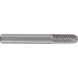 AllSteel™ Cylindrical Round Nose Shape Carbide Burr, SC-5, 1/2" Dia., 1" Depth of Cut