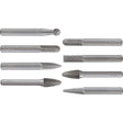 AllSteel™ Carbide Burr Set, 8 Pieces
