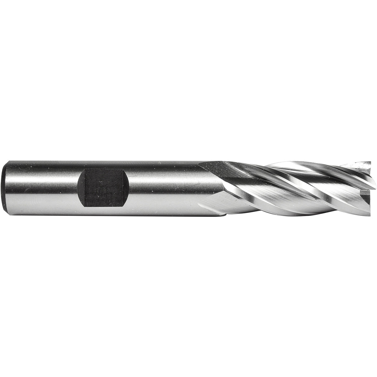 C615 End Mill, 1/4" Dia., 4 Flutes, High Speed Steel