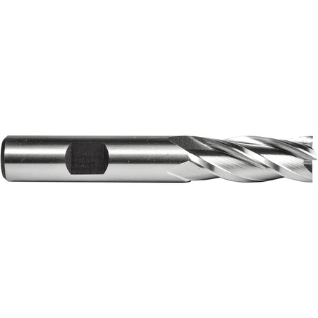 C615 End Mill, 1/4" Dia., 4 Flutes, High Speed Steel