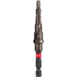 #2 Shockwave™ Impact Duty™ Step Drill Bit, 3/16" - 1/2" , 1/16" Increments, Titanium