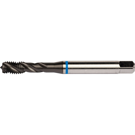 Blue Shark Spiral Flute Tap, High Speed Cobalt, 1/4"-28 Thread, 3.15" L