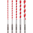 Shockwave™ Hammer Drill Bit Set, 5 Pieces, Carbide