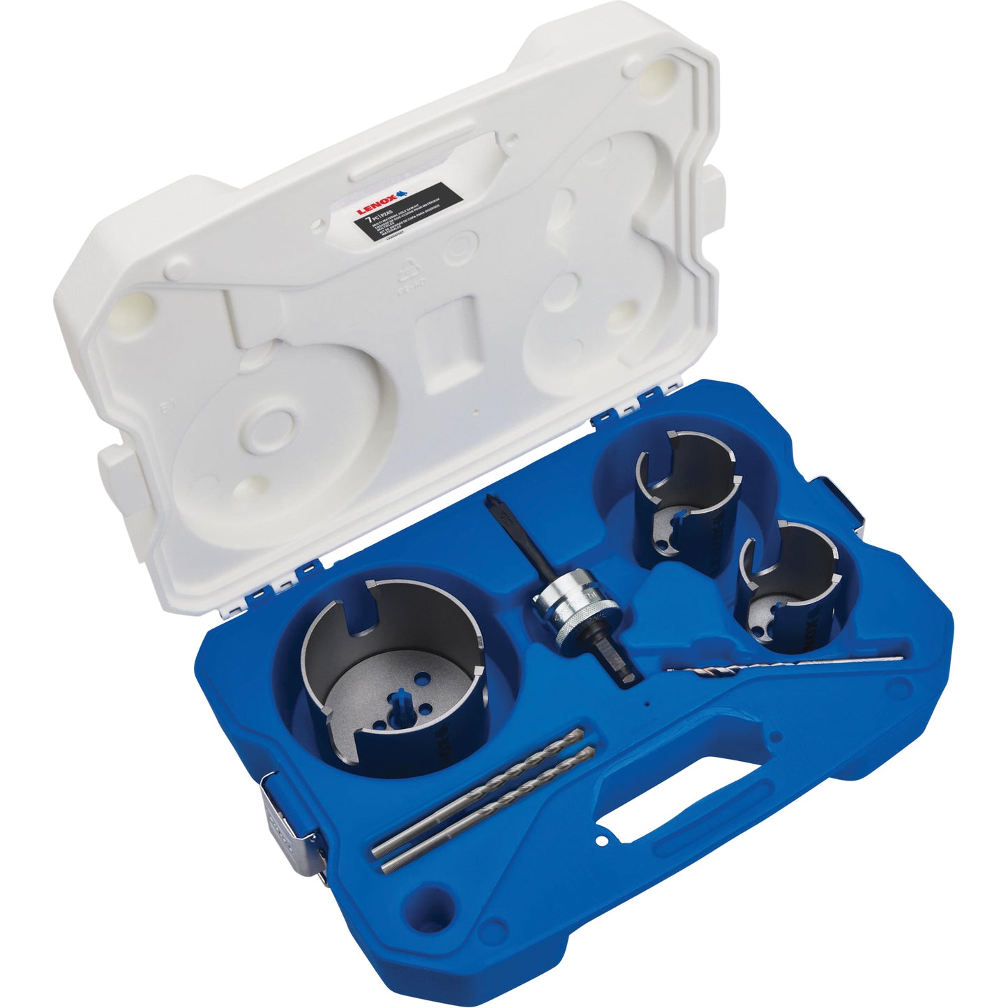 Multi-Materials Hole Saw Set, 7 Pieces