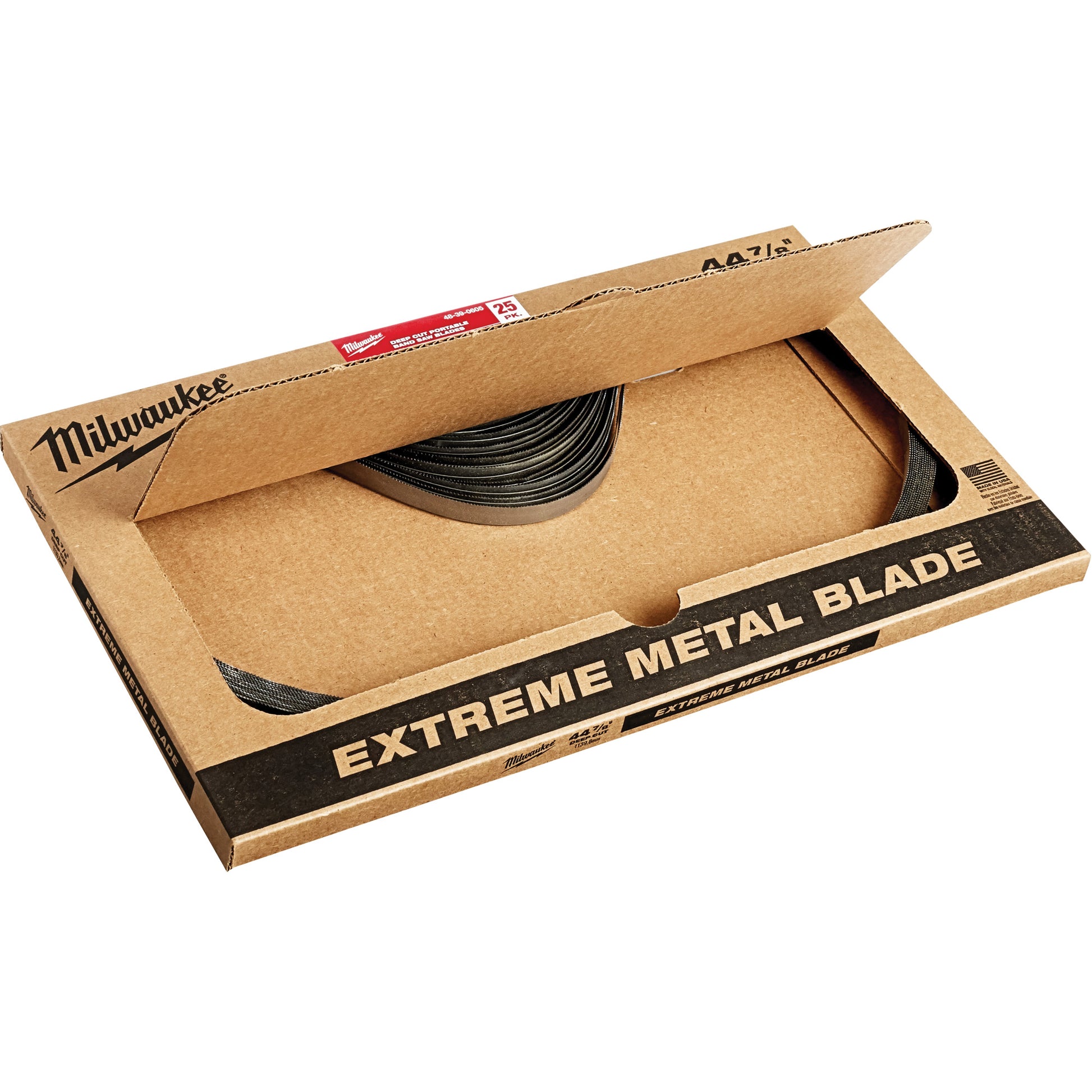 Extreme Thick Metal Deep Cut Band Saw Blade, 44-7/8" L x 8/10 TPI