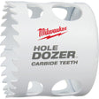 Hole Dozer™ Hole Saw, 2-1/8", 1-5/8" Depth of Cut, Carbide