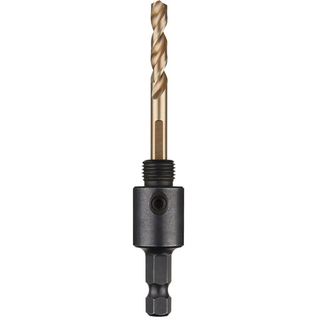 Hole Dozer™ Hole Saw Small Arbor with Cobalt Pilot Bit, 0" - 1-3/16", 1/4" Shank