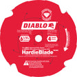 HardieBlade™ Circular Saw Blade, 6-1/2", 4 Teeth, Cement Use