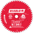 Aluminum Cutting Circular Saw Blade, 6-1/2", 54 Teeth, Plastic/Fibreglass/Non-Ferrous Use