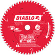 Ultra Finish Circular Saw Blade, 6-1/2", 60 Teeth, Laminate/Wood Use