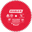 Thick Aluminum Cutting Circular Saw Blade, 10", 60 Teeth, Plastic/Fibreglass/Non-Ferrous Use