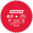 Fine Finish Circular Saw Blade, 10", 60 Teeth, Laminate/Wood Use