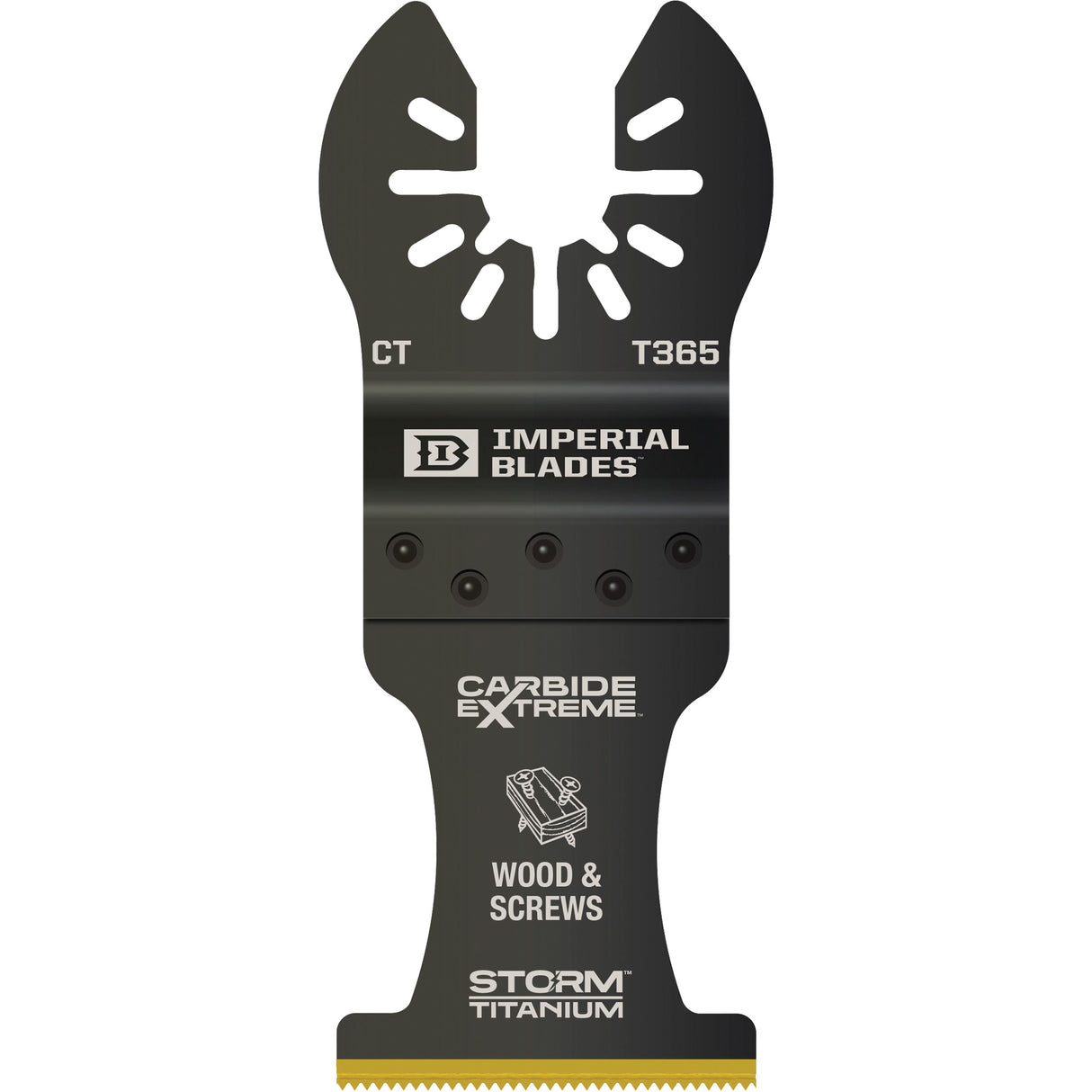 One Fit™ Carbide Extreme Storm™ Titanium Multi-Material Blade