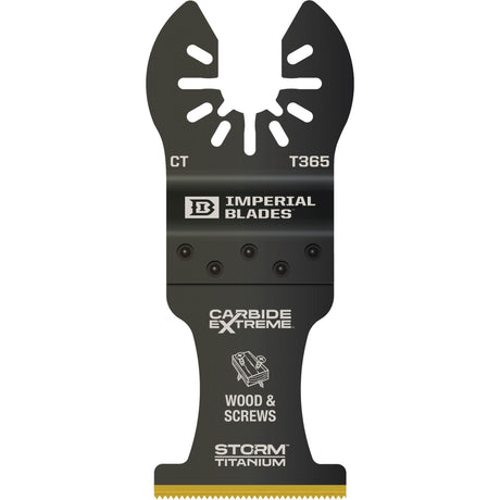 One Fit™ Carbide Extreme Storm™ Titanium Multi-Material Blade