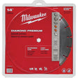 Premium Segmented Diamond Circular Saw Blade, 14"