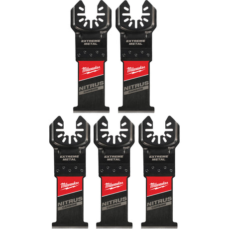 Nitrus Carbide™ Extreme Metal Universal Fit Open-Lok™ Oscillating Multi-Tool Blades
