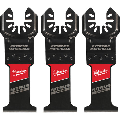 Nitrus Carbide™ Extreme Materials Universal Fit Open-Lok™ Oscillating Multi-Tool Blades