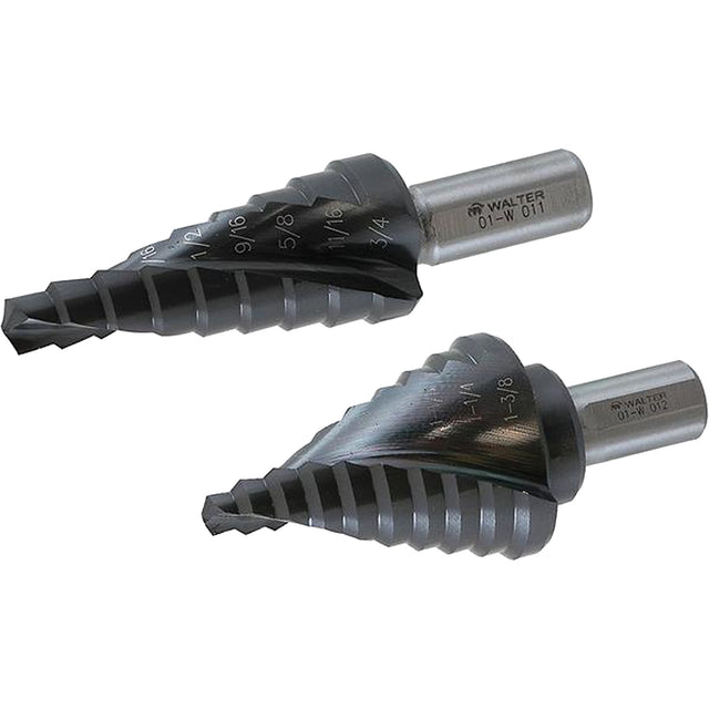 Multi-Step™ Step Drill Bit, 1/4" - 1" , Titanium