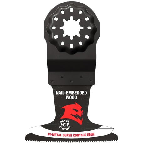 Demo Demon™ 2-1/2" Starlock Bi-Metal Oscillating Blade for Nail-Embedded Wood