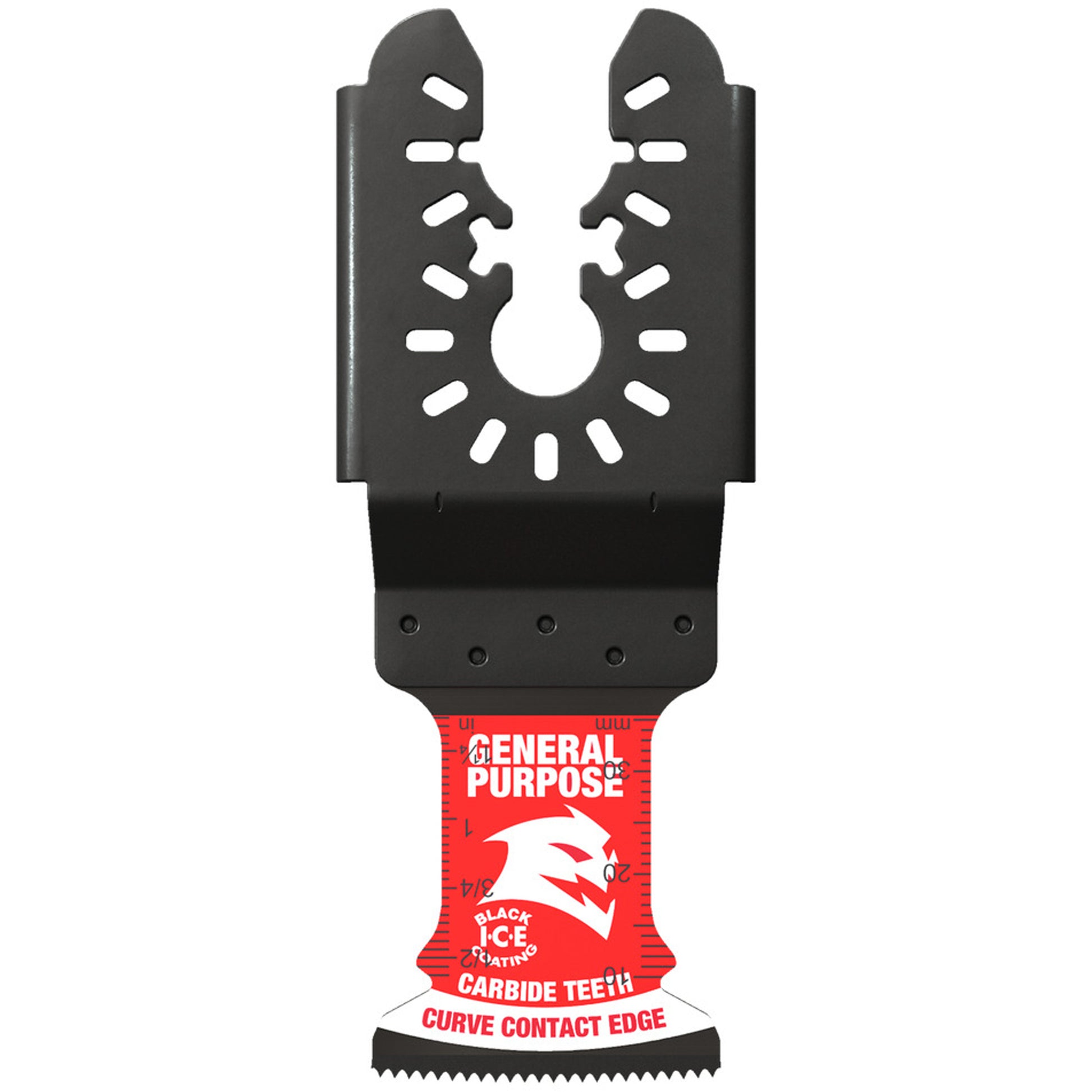 AMPED™ Demo Demon™ 1-1/4" Universal Fit Carbide Teeth Oscillating Blade for General Purpose Cuts
