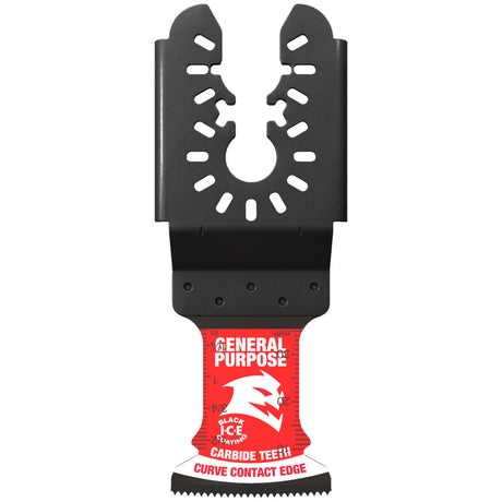 AMPED™ Demo Demon™ 1-1/4" Universal Fit Carbide Teeth Oscillating Blade for General Purpose Cuts