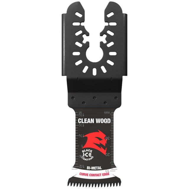Demo Demon™ 1-1/4" Universal Fit Bi-Metal Oscillating Blade for Clean Wood