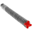 Rebar Demon™ 4-Cutter Full Carbide Head Hammer Drill Bit, 1/2", SDS-Plus Shank, Carbide