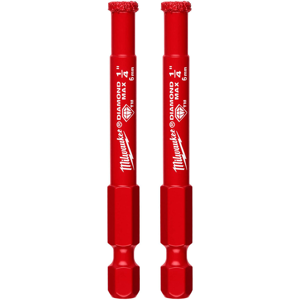 Diamond Max™ Hole Saw Bit, 1/4", 1-1/2" Depth of Cut, Diamond