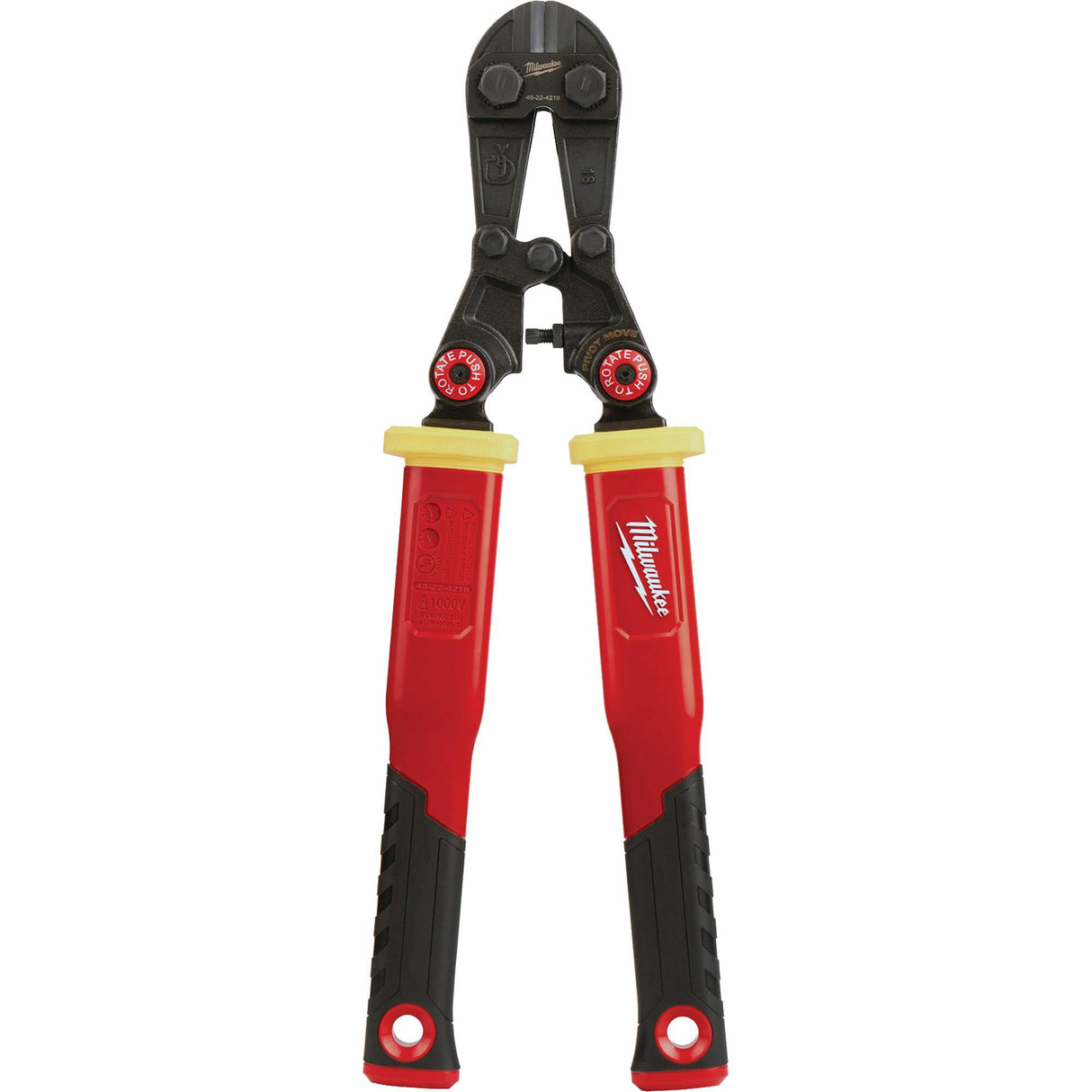 Fiberglass Bolt Cutter with PIVOTMOVE™ Rotating Handles, 18" L