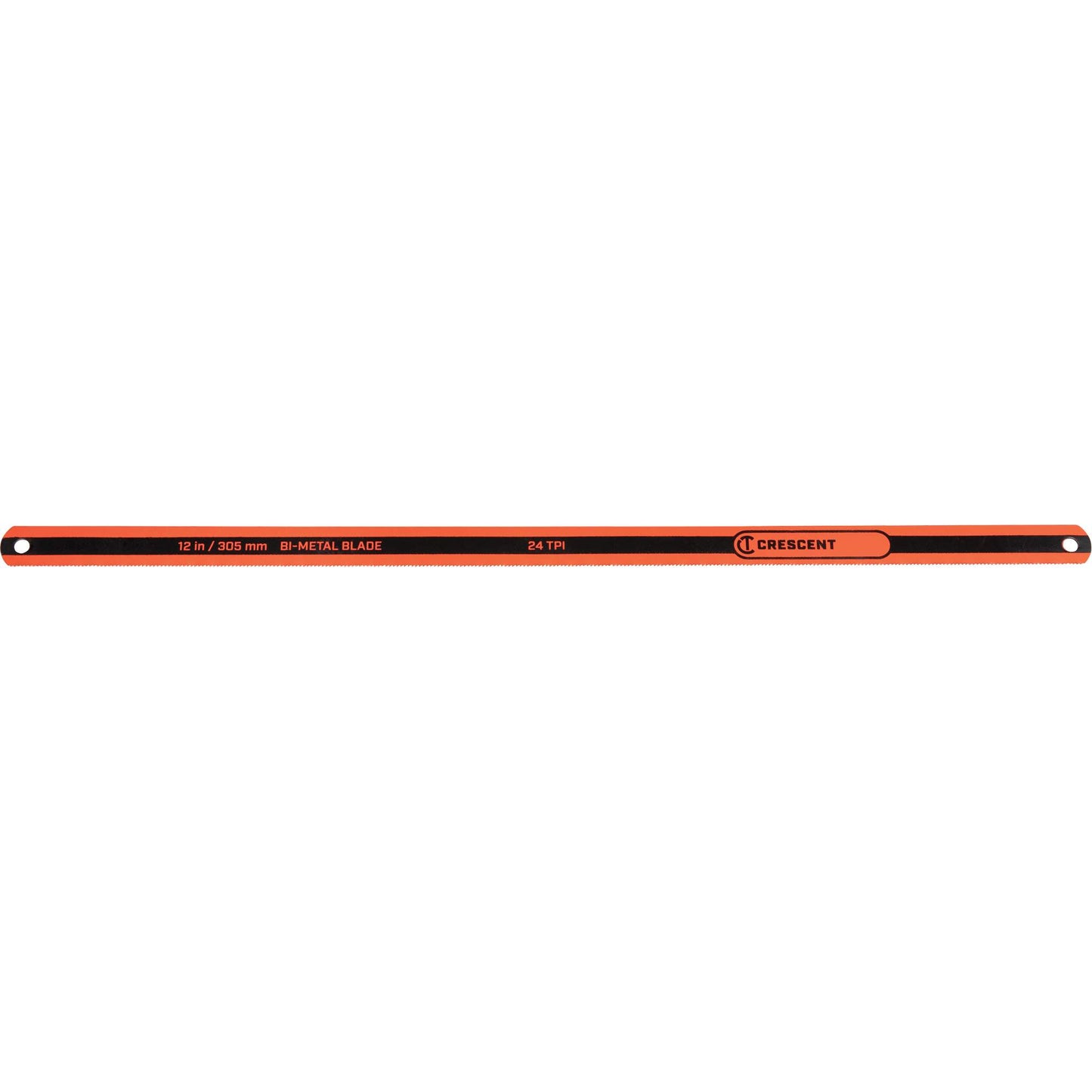 Hacksaw Replacement Blade, Bi-Metal, 12" L, 24 TPI