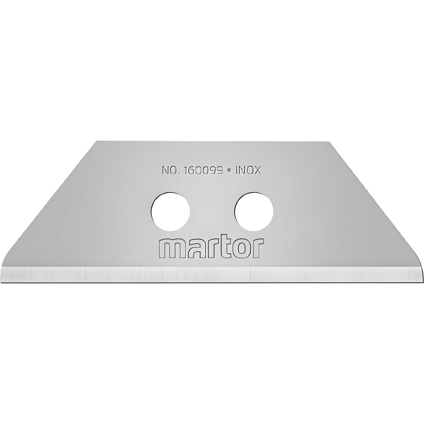 AllFit Stainless Steel Blunt Tip Trapezoid Blade, Single Style