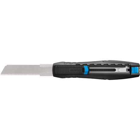 Secubase 383 Retractable Safety Knife with Serrated Blade, 73 mm
