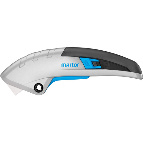 Secupro Martego Retractable Safety Knife, 9 mm, Ceramic, Heavy-Duty, Aluminum Handle