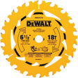 Framing Circular Saw Blade, 6-1/2", 18 Teeth, Wood Use