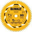 Circular Saw Blade, 7-1/4", 60 Teeth, Wood Use