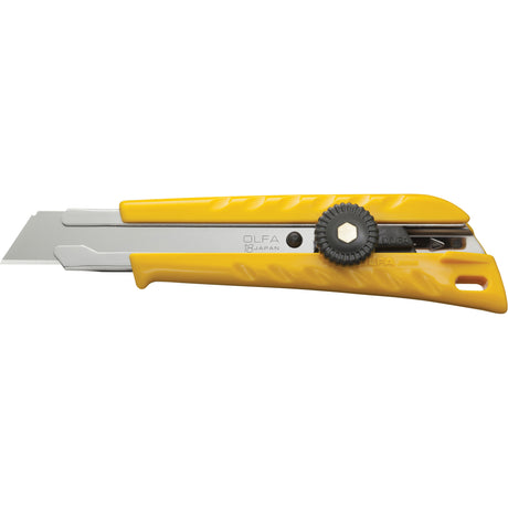 Ratchet Lock Utility Knife with Solid Blade