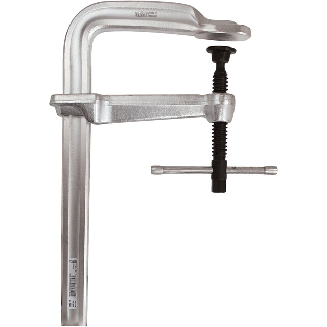 Heavy-Duty All-Steel Bar Clamp, 18" (457 mm) Capacity, 7" (178 mm) Throat Depth