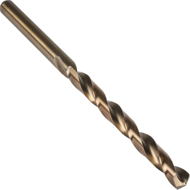 Taper Length Drill Bit, 1/2", High Speed Cobalt, 4-3/4" Flute, 135° Point