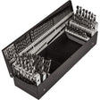 Jobber Length Combination Drill Bit Set, 114 Pieces, High Speed Steel