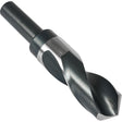 3/4" Reduced Shank Drill Bit, 1-1/32", High Speed Steel, 3" Flute, 118° Point