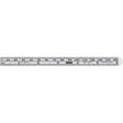 Economy Precision Flexible Ruler, 6-1/2" L, Steel