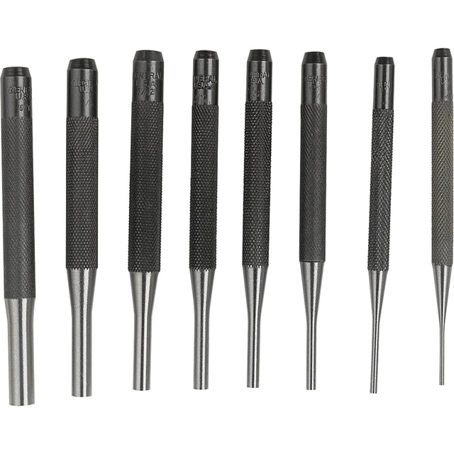 Drive Pin Punches, 8 Pieces
